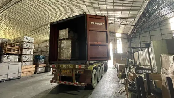 Bodega de consolidación de carga para exportación