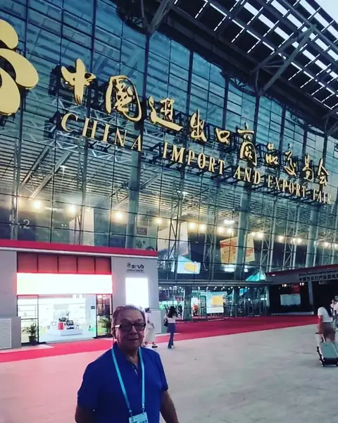 Entrada principal del China Import and Export Fair Complex